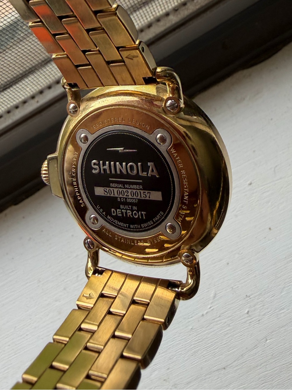 Shinola Gold Bracelet Runwell - Picture 6 of 6